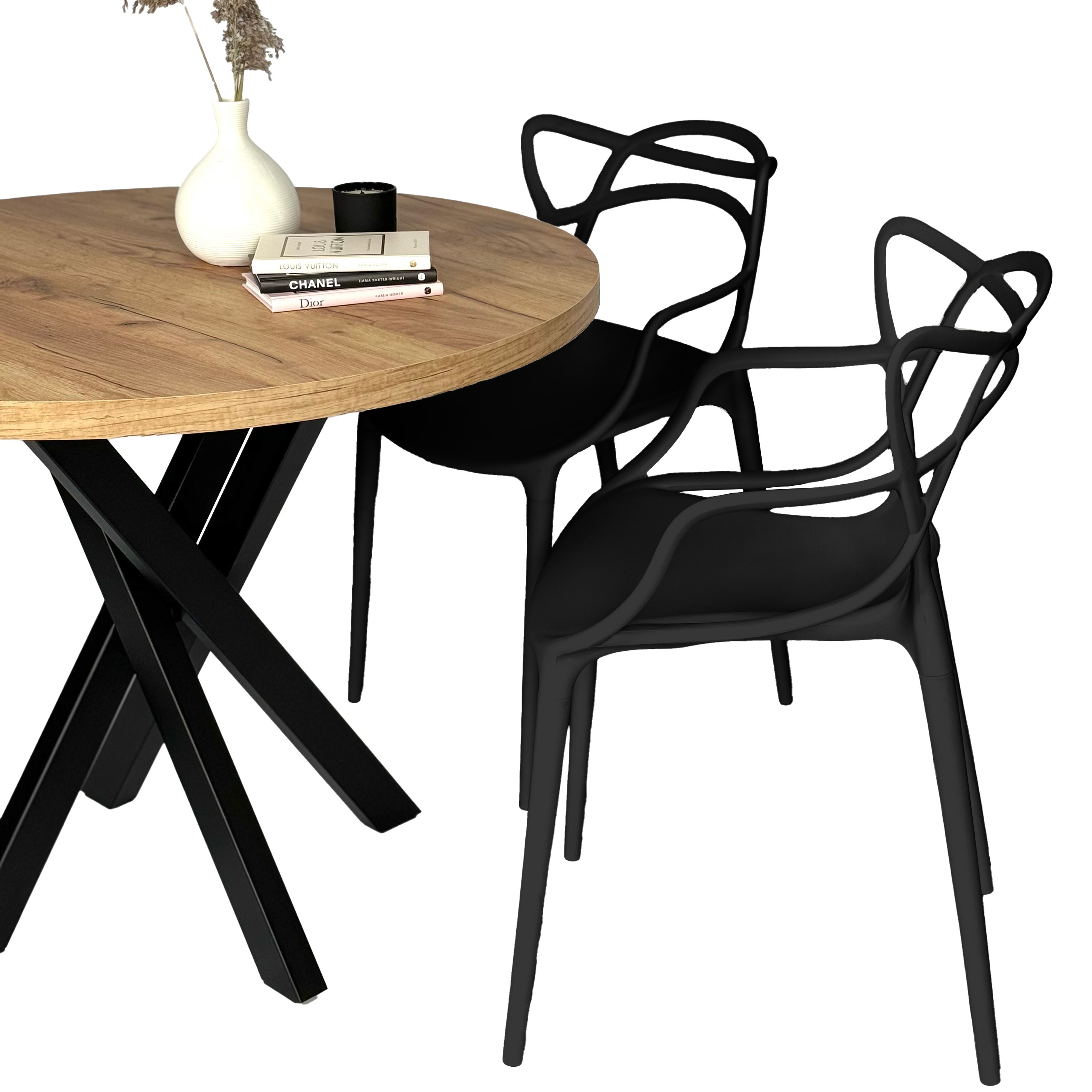 krzesła AVEO w aranżacji przy stole