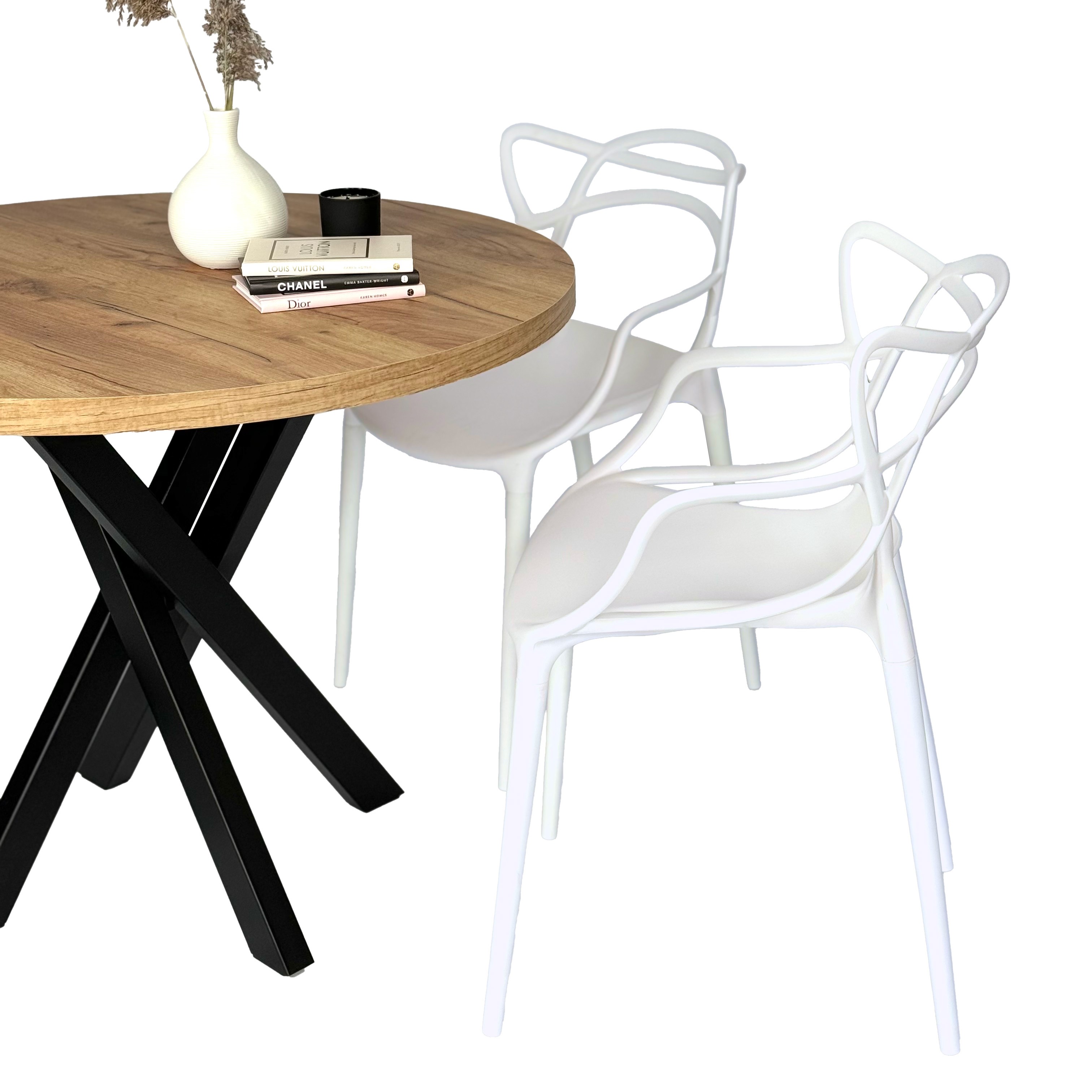 krzesła AVEO w aranżacji przy stole