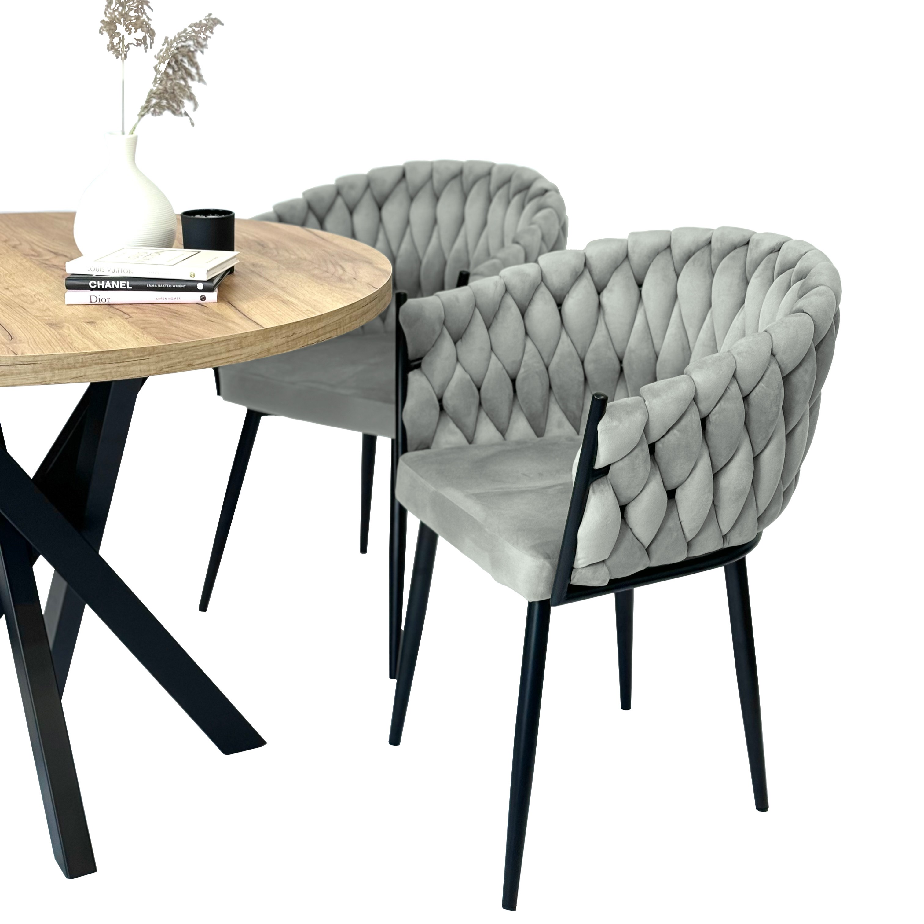 krzesła VERDO w aranżacji przy stole