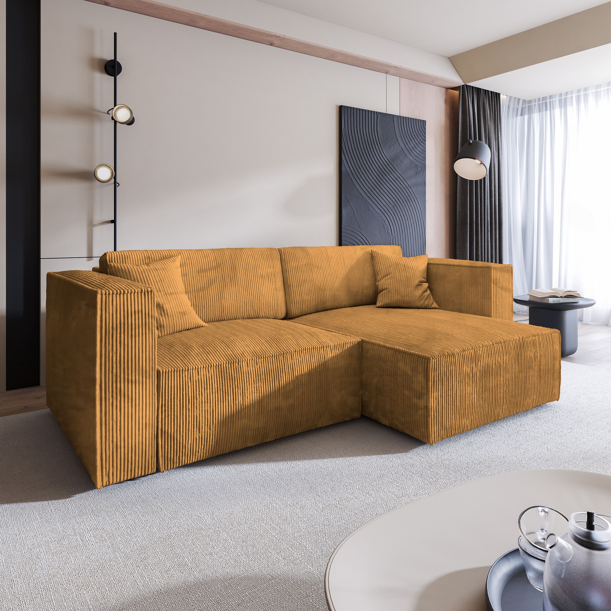 Narożnik NERIO sztruks