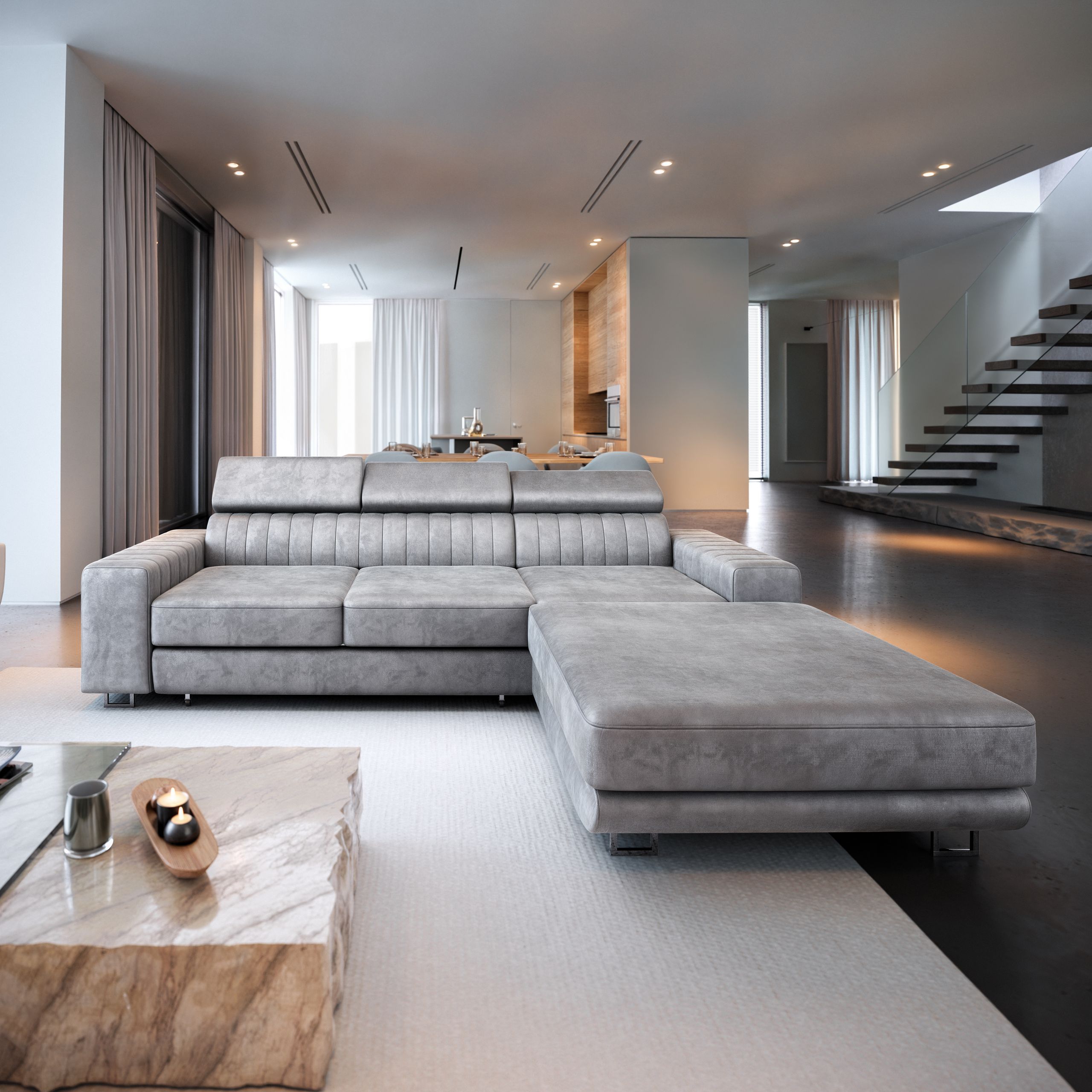 Narożnik NOTO - widok od frontu