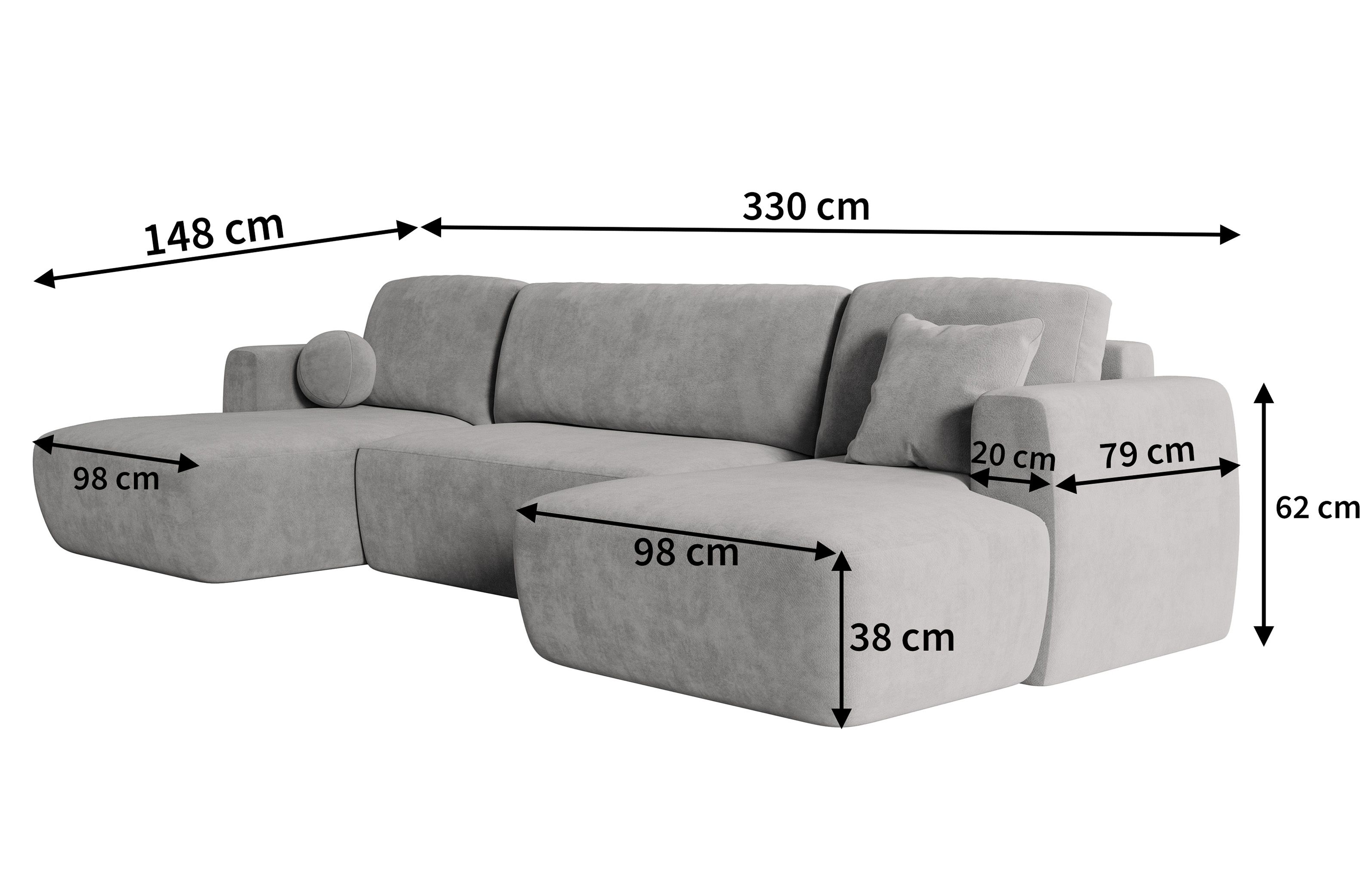 WYMIARY NAROŻNIKA SENTUM WYMIARY NAROŻNIKA SENTUM