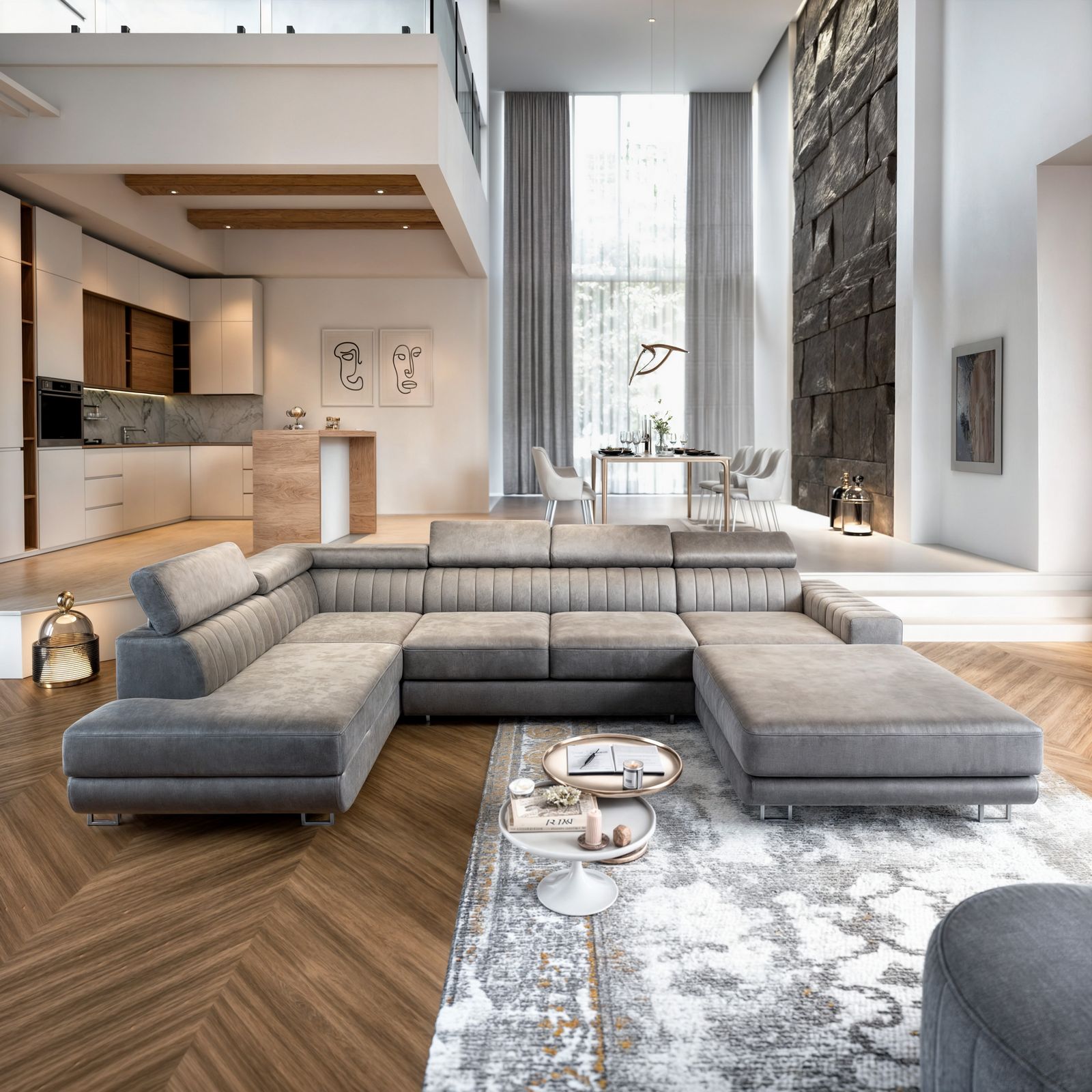 Narożnik SIENA widok od front