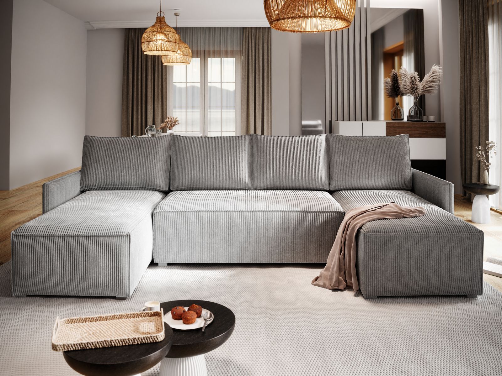 NAROŻNIK TRES WIDOK OD FRONTU