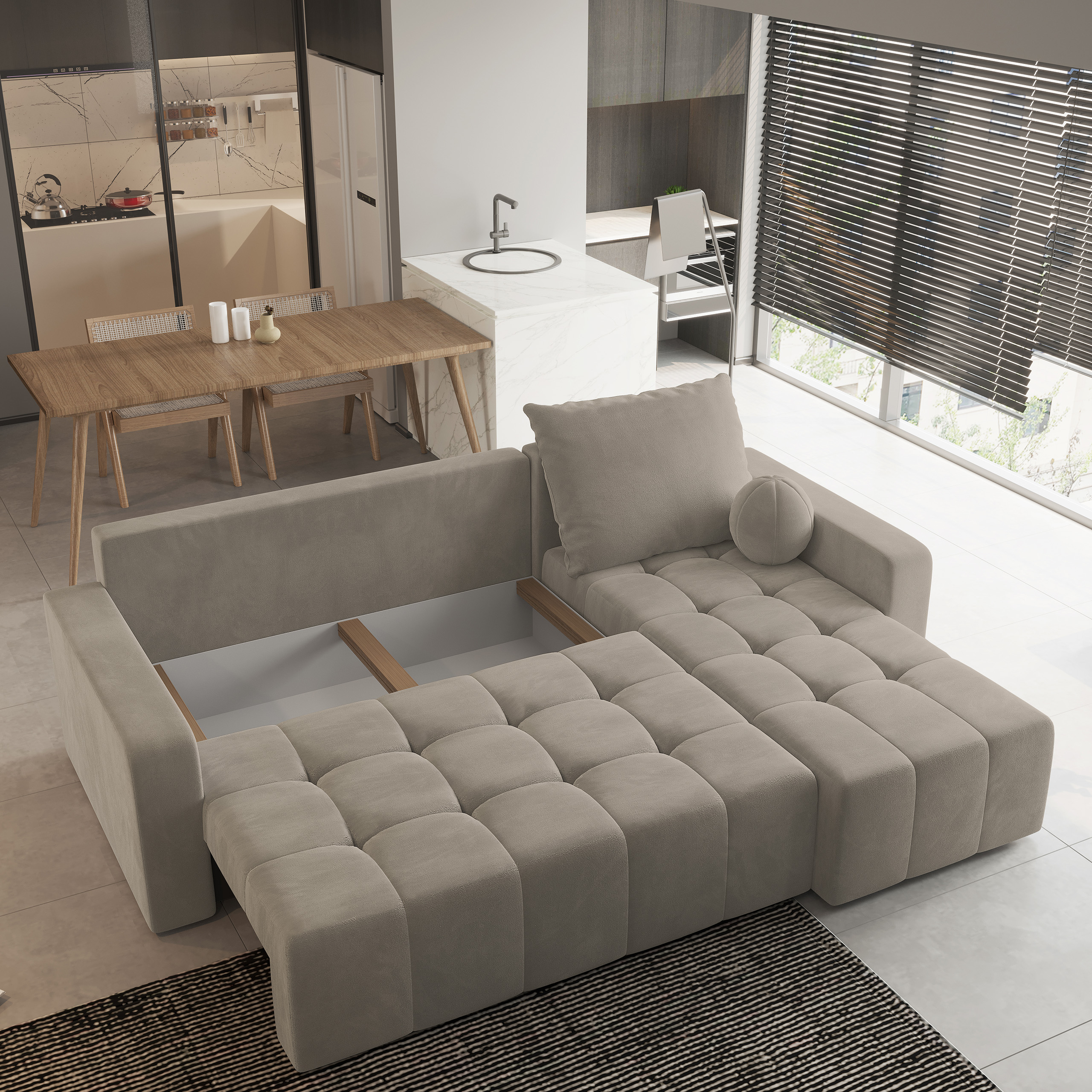 Narożnik VOLIRA - pojemnik