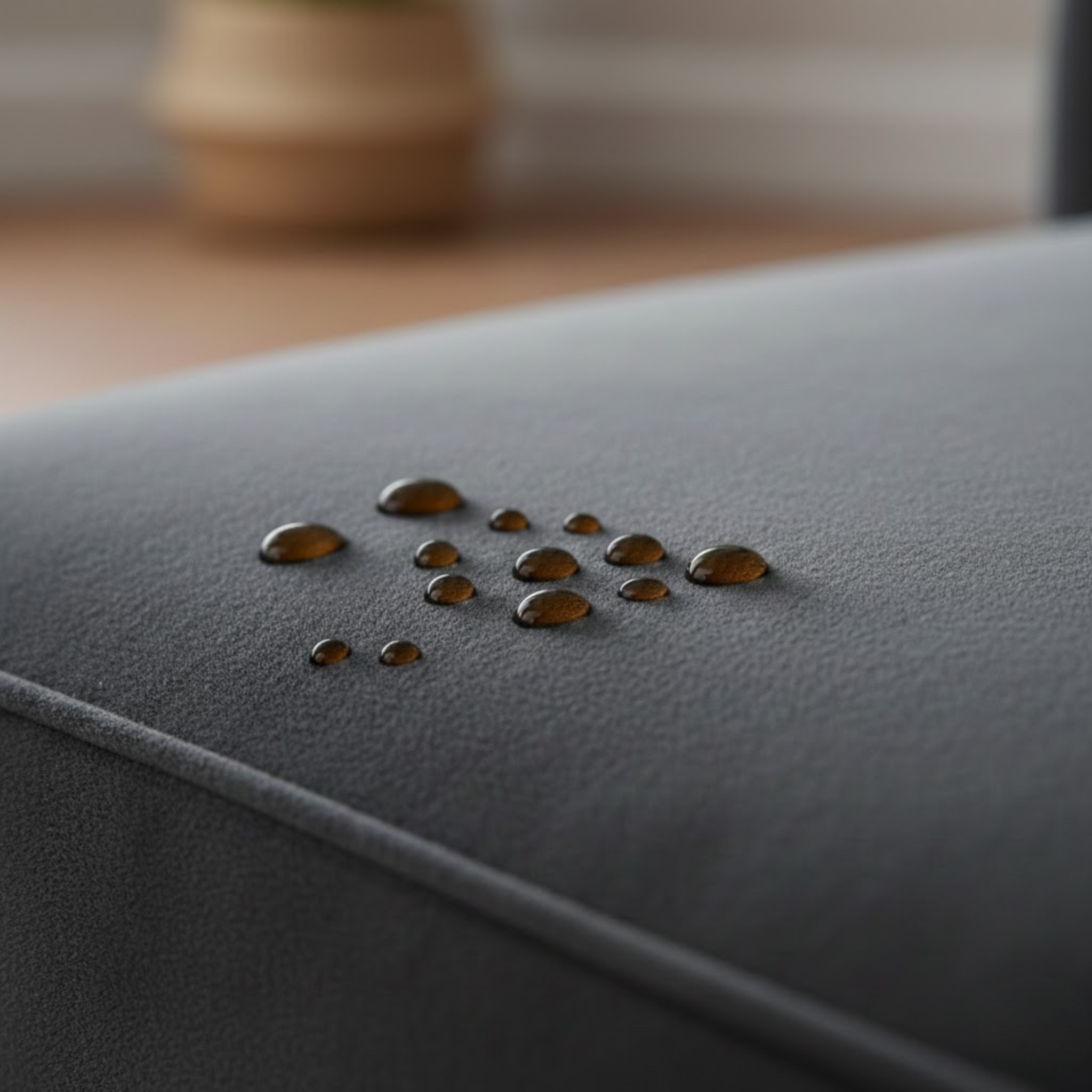 Tkaniny hydrofobowe – jak to działa? Test rozlanej kawy